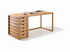 Schreibtisch Quint, B 120 x T 70 x H 72 cm, Buche