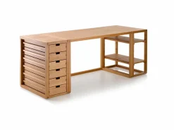 Schreibtisch Quint, B 120 x T 70 x H 72 cm, Buche