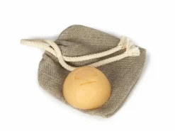 Seifensäckchen, 70 % Leinen kbA, 30 % Baumwolle kbA