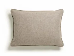 Set: Sofakissen Doppio mit Überzug, 55 x 80 cm, Überzug: Wollstoff Tano Natur (79), Füllung: 100 % Schurwolle