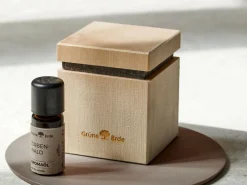 Set: Zirbenduftspender mit Filz und Holzgewinde + Zirbenwald Aromaölmischung