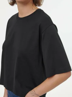 Shirt aus Bio Baumwolle, 01 schwarz, S, GOTS