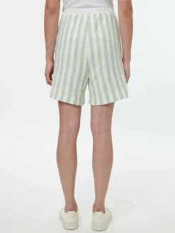 Short aus Bio Baumwolle, 51 pastellgrün/weiss ringel, S, GOTS