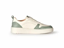 Sneaker aus Bio Leder, 43 olivgrün, 39