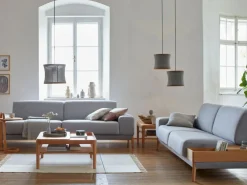 Sofatisch Alwy, 80 x 80 cm, Buche