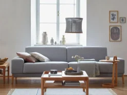 Sofatisch Alwy Platte, 60 x 44 cm, Buche