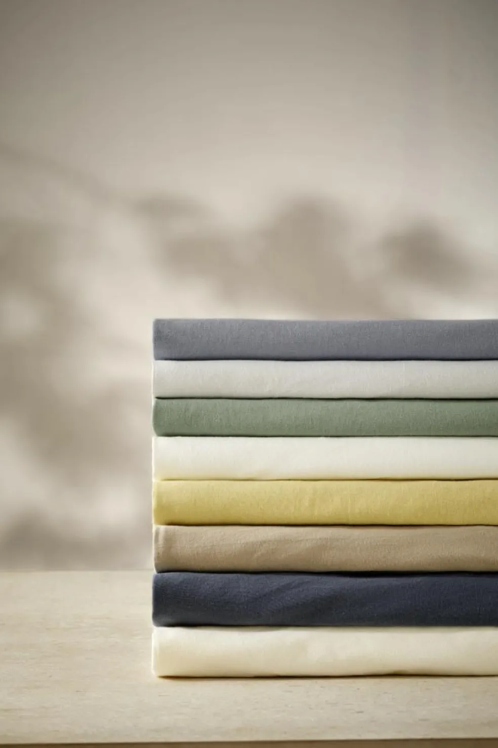 Spannleintuch ALIZA, hafer, 90/100 x 200/220 x 22/28 cm, 97 % Baumwolle/3 % Elasthan, Jersey, GOTS, VEGAN