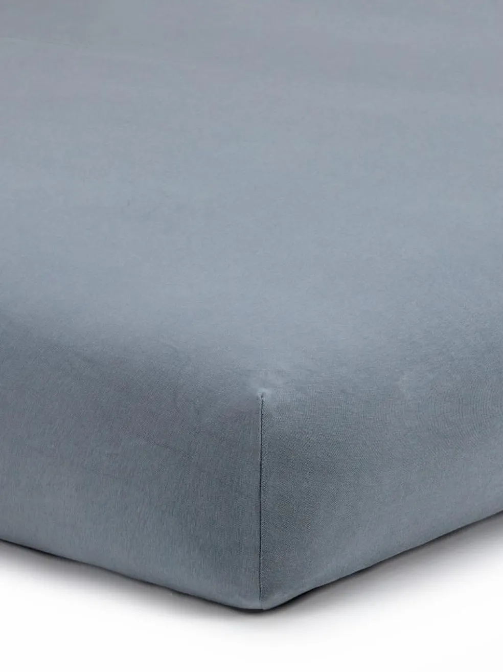 Spannleintuch ALIZA, taube, 90/100 x 200/220 x 22/28 cm, 97 % Baumwolle/3 % Elasthan, Jersey, GOTS, VEGAN