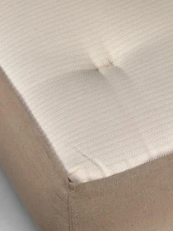 Spannleintuch CALVIN, natur, 80 x 200 x 19/35 cm, 70 % Baumwolle/30 % Hanf, GOTS