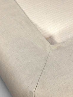 Spannleintuch SILVAN, natur, 90 x 200 x 19 cm, 60 % Leinen/40 % Baumwolle, Bauernleinen, GOTS