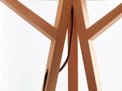 Stehleuchte Arnia inkl. Leuchtmittel, Buche