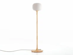 Stehleuchte Tando inkl. Leuchtmittel, Buche