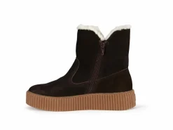 Stiefelette mit Wollfutter, 78 mokka, 38