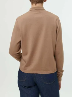 Strickjacke aus Bio-Baumwolle, 21 nougat, S, GOTS