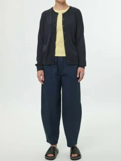 Strickjacke aus Bio-Baumwolle, 38 navy, S, GOTS