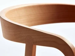 Stuhl Asensio, mit Armlehne, Buche