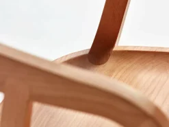 Stuhl Asensio, mit Armlehne, Buche