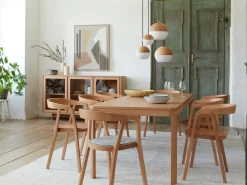 Stuhl Asensio, mit Armlehne, Buche