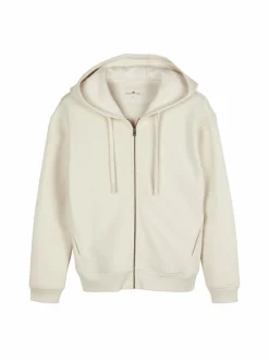 Sweatjacke aus Bio-Baumwolle, 16 perlmutt, 38, GOTS