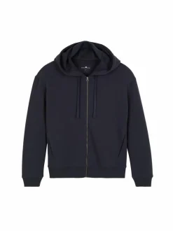 Sweatjacke aus Bio-Baumwolle, 38 navy, 38, GOTS
