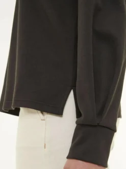 Sweatshirt aus Bio Baumwolle, 95 kakao, 38, GOTS