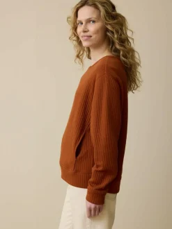 Sweatshirt aus Bio-Baumwolle, 22 kastanie, XL, GOTS