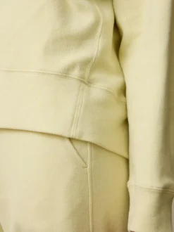 Sweatshirt aus Bio-Baumwolle, 54 pastellgelb, M, GOTS