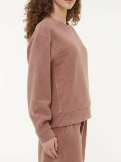 Sweatshirt aus Bio-Baumwolle, 71 cappuccino, S, GOTS