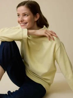 Sweatshirt aus Bio-Baumwolle, 54 pastellgelb, M, GOTS