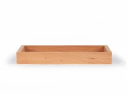 Tablett aus Buchenholz, 32 x 17 x 4 cm