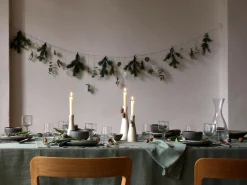 Tafelkerzen aus Bienenwachs, elfenbein, Höhe 25 cm, ø 2 cm, 4 Stk.