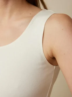 Top, 100 % Bio Baumwolle 13 natur, XL