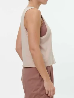 Top aus Bio Baumwolle, 73 camelie, S, GOTS