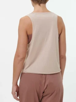 Top aus Bio Baumwolle, 73 camelie, S, GOTS