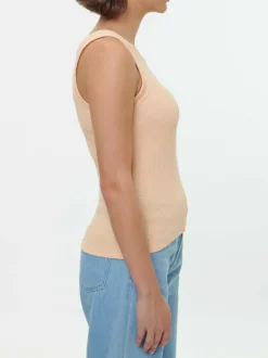 Top aus Bio Baumwolle, 25 peach, L, GOTS