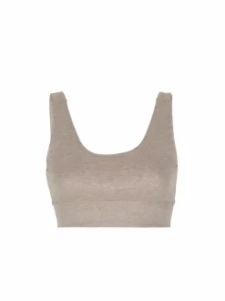 Top aus Bio Baumwolle, 15 stein melange, 38, GOTS