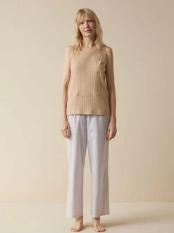 Top aus Bio Baumwolle, 94 toffee, M, GOTS