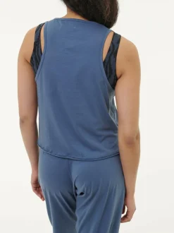 Top aus Bio Baumwolle, 33 vintage indigo, S, GOTS