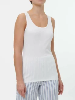 Top aus Bio Baumwolle, 11 weiss, 38, GOTS