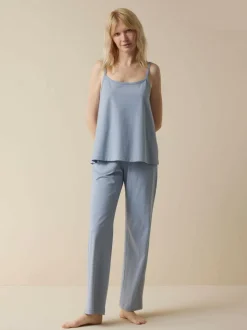 Top aus Bio-Baumwolle, 89 meerblau-weiss ringel, S, GOTS