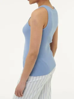 Top aus Bio-Baumwolle, 92 meerblau, S, GOTS