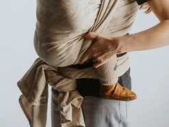 Tragetuch OPHELIA mandel, Größe 5, 100 % Baumwolle, GOTS, VEGAN