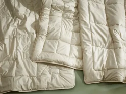 Unterbett Schafschurwolle, 90 x 200 cm, 500 g/m2, GOTS, NATURTEXTIL BEST