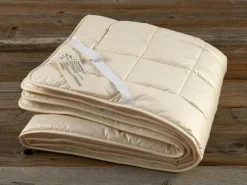 Unterbett Schafschurwolle, 90 x 200 cm, 500 g/m2, GOTS, NATURTEXTIL BEST