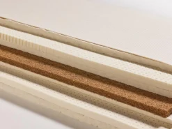 Weiße Wolke Pur VEGAN, mittel, 90 x 200 cm, GOTS