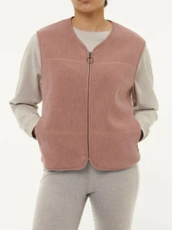 Weste aus Bio-Baumwolle, 71 cappuccino, S, GOTS