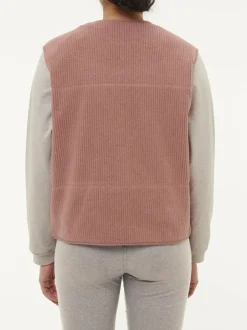 Weste aus Bio-Baumwolle, 71 cappuccino, S, GOTS