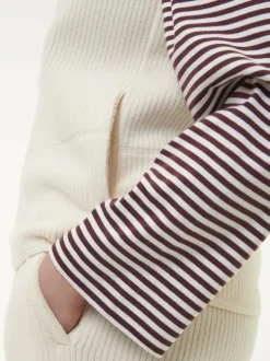 Weste aus Bio-Baumwolle, 13 natur, S, GOTS