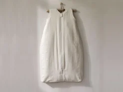 Winter- und Ganzjahresschlafsack, natur, 90cm, 6-18 Monate, 100 % Baumwolle, GOTS, NATURTEXTIL BEST