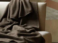 Wohndecke Damian, dunkelbraun, 140 x 200 cm, 100 % Yakhaar